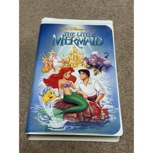 Walt Disney classic VHS Tape 913 The Little Mermaid Black Diamond‎